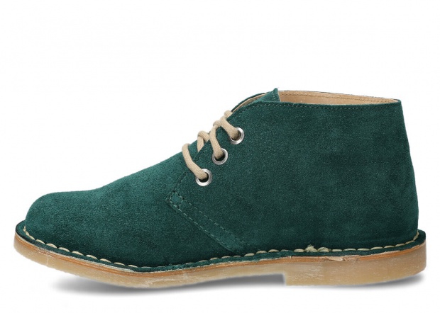 Ankle boot NAGABA 082 emerald velours leather