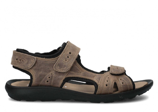 Men's sandal NAGABA 265 beige barka leather