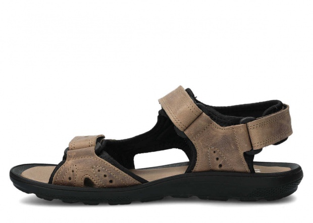 Men's sandal NAGABA 265 beige barka leather