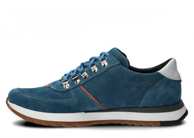 Men's shoe NAGABA 460 jeans velours leather