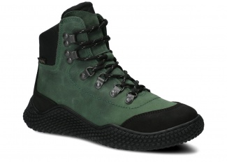 Women's ankle boot NAGABA 624 green crazy leather