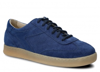 Women's shoe NAGABA 130 cobalt velours leather