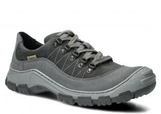 Men's trekking shoe NAGABA 485 grey crazy leather