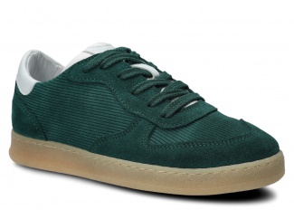 Women's shoe EVENEMENT EV135 emerald velours leather