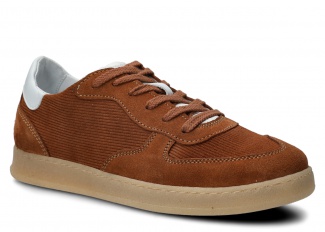 Women's shoe EVENEMENT EV135 brown velours leather