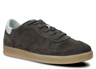Women's shoe EVENEMENT EV135 graphite velours leather