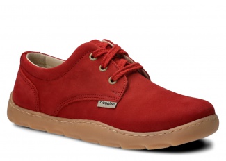 Women's wide shoe NAGABA 630 red samuel leather