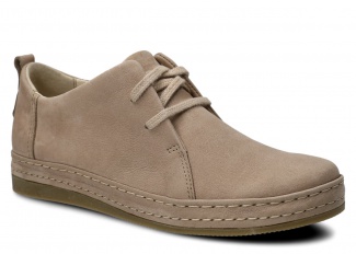 Women's shoes NAGABA 382 beige samuel leather